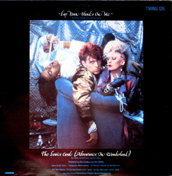 Thompson Twins : Lay Your Hands On Me (12", Single)