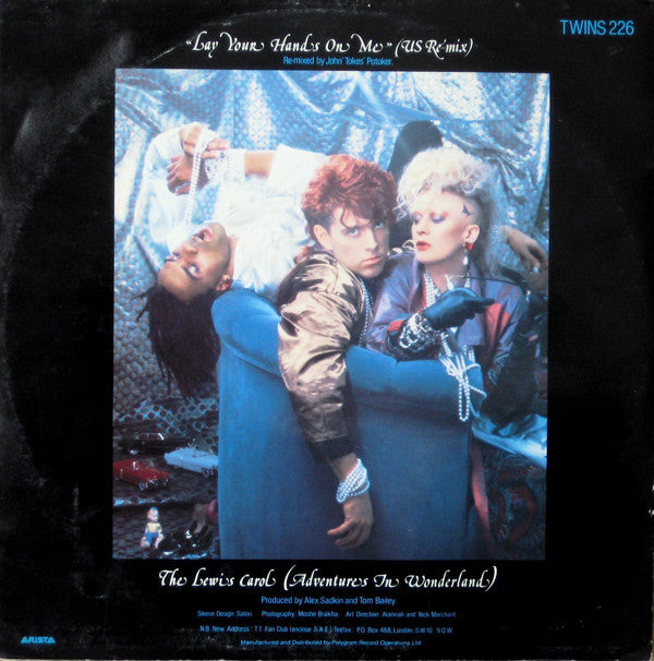 Thompson Twins : Lay Your Hands On Me (US Re-Mix) (12")