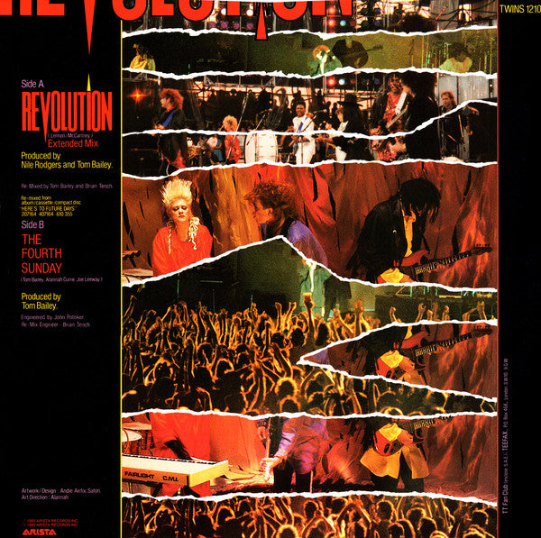 Thompson Twins : Revolution (Extended Mix) (12", Single)