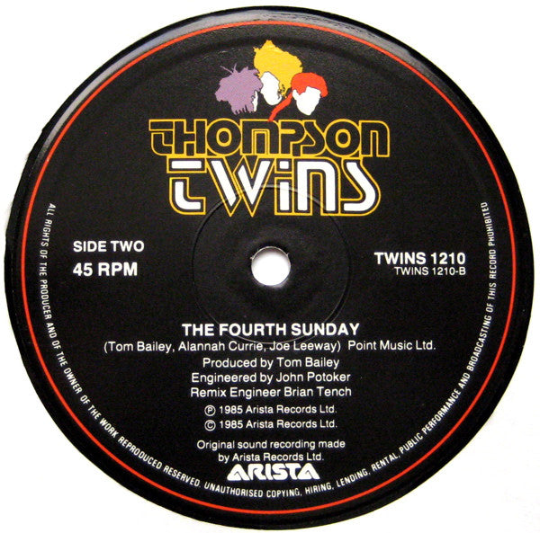 Thompson Twins : Revolution (Extended Mix) (12", Single)