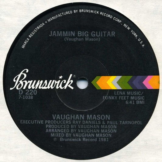 Vaughan Mason : Jammin Big Guitar (12")