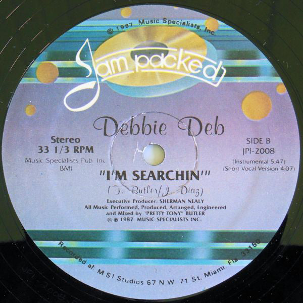 Debbie Deb : I'm Searchin' (12")