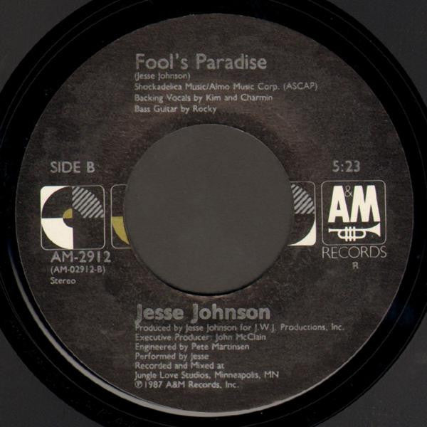 Jesse Johnson : Baby Let's Kiss (7", Single)