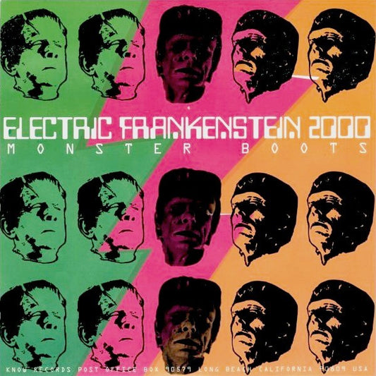Electric Frankenstein 2000* / Le Shok : Monster Boots / Booze Is The Best Part (7", Single)