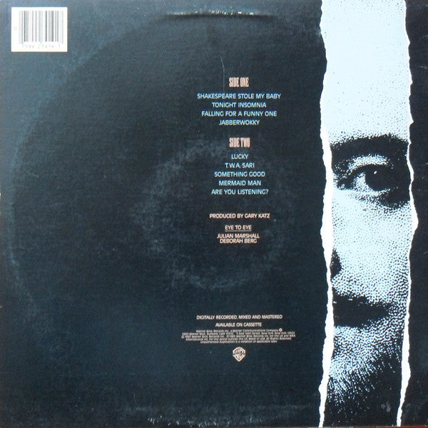 Eye To Eye (2) : Shakespeare Stole My Baby (LP, Album)