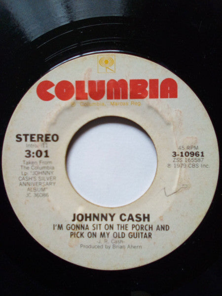 Johnny Cash : (Ghost) Riders In The Sky (7", Single, Promo, Styrene, Ter)