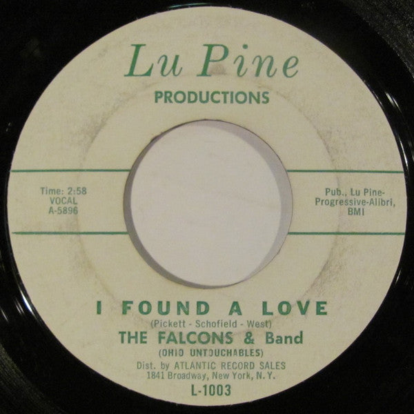 The Falcons : I Found A Love (7", Single, Mon)