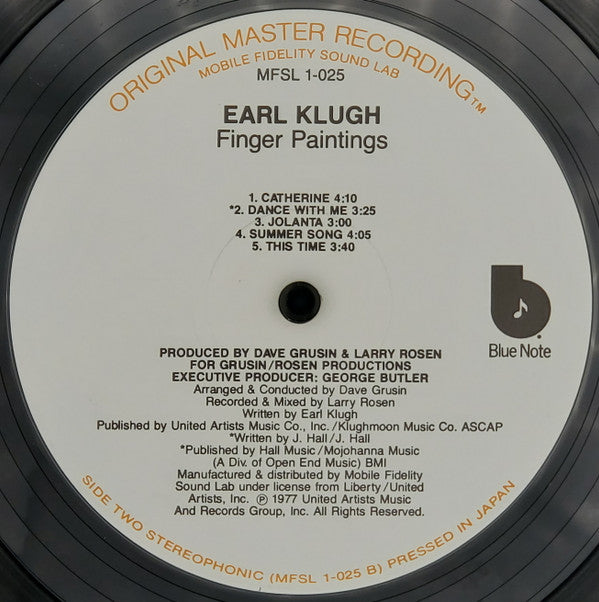 Earl Klugh : Finger Paintings (LP, Album, Ltd, RE, RM)