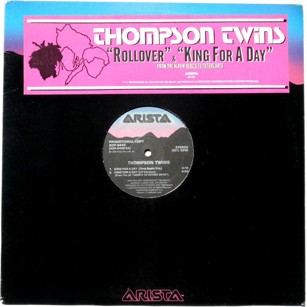 Thompson Twins : Rollover / King For A Day (12", Promo)
