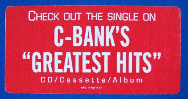 C-Bank Featuring Diamond Eyes : I Won't Stop Loving You (12")