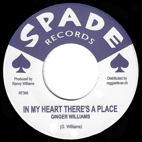 Ginger Williams : In My Heart There's A Place / Black Moon (7", Single)