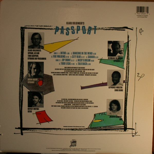 Passport (2) : Talk Back (LP, Album, Spe)