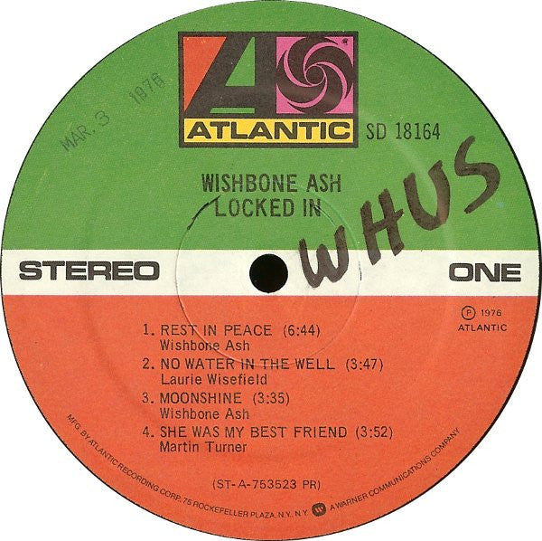 Wishbone Ash : Locked In (LP, Album, Pre)