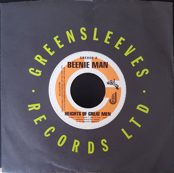 Beenie Man / Goofy : Heights Of Great Men / Naw Heng Out (7", Single)