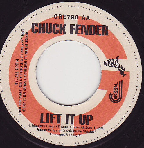 Mr. Vegas / Chuck Fender : Two Minute More / Lift It Up (7", Single)