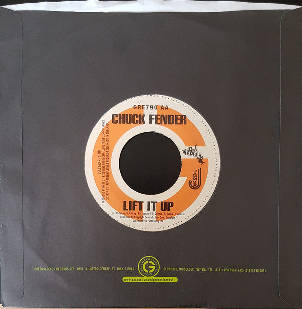 Mr. Vegas / Chuck Fender : Two Minute More / Lift It Up (7", Single)