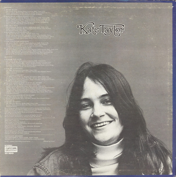 Kate Taylor : Sister Kate (LP, Album, SP )