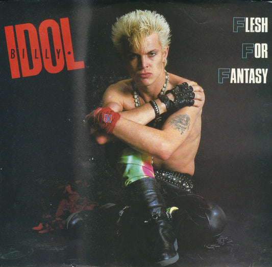 Billy Idol : Flesh For Fantasy (7", Styrene, Pit)
