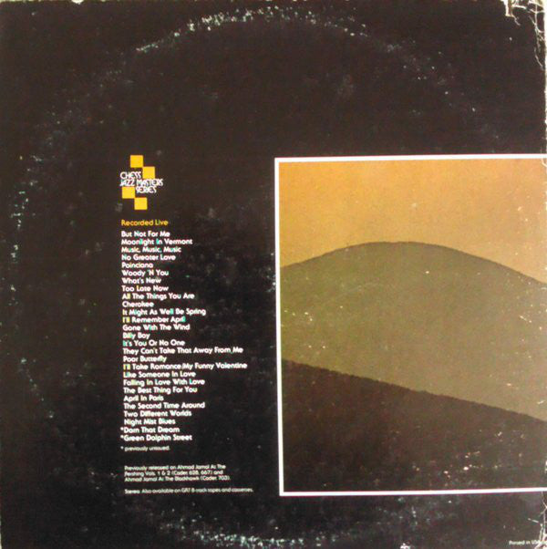 Ahmad Jamal : Sun Set (2xLP, Comp, Gat)