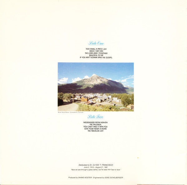 Don Francisco (2) : The Traveler (LP, Album, Ric)