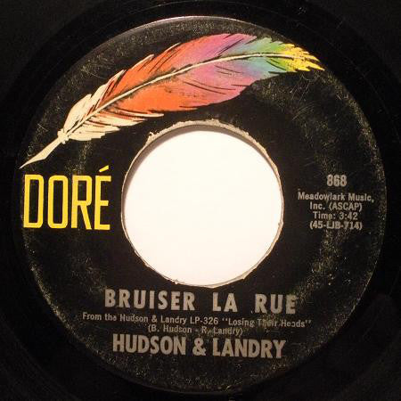 Hudson & Landry : Bruiser La Rue / Ajax Airlines (7")