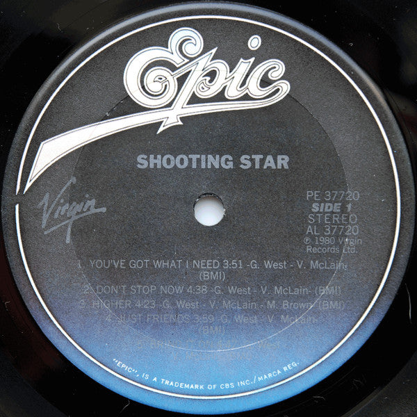 Shooting Star (4) : Shooting Star (LP, Album, RE, Ter)