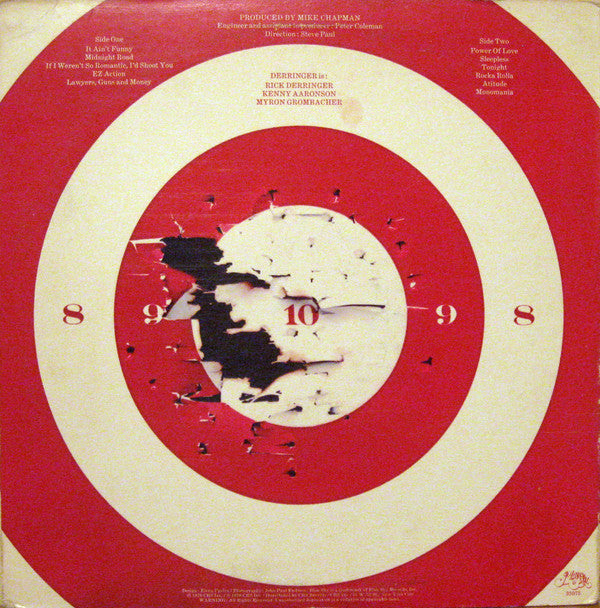 Derringer (2) : If I Weren't So Romantic, I'd Shoot You (LP, Album)