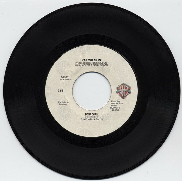 Pat Wilson (2) : Bop Girl (7", Single)