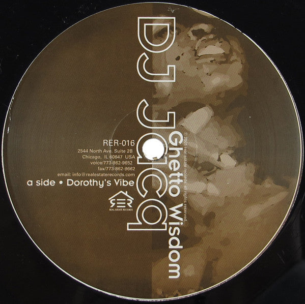 DJ Jacq : Ghetto Wisdom (12")