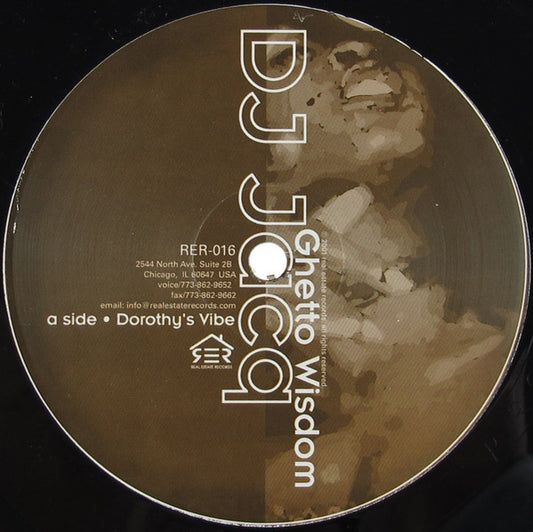 DJ Jacq : Ghetto Wisdom (12")