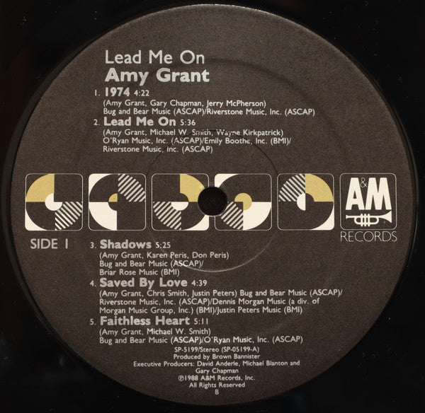 Amy Grant : Lead Me On (LP, Album)