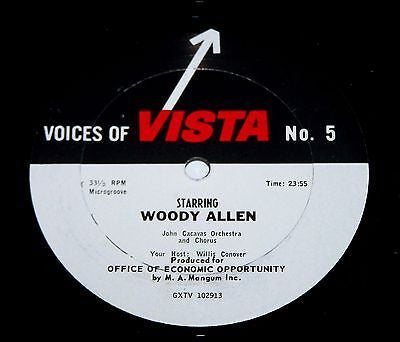 Mabel Mercer And Alec Wilder / Woody Allen : Voices Of Vista (No. 4, 5) (LP, Transcription)