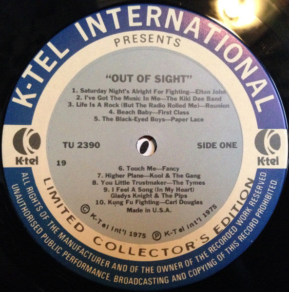 Various : Out Of Sight (LP, Comp, 19 )