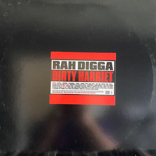 Rah Digga : Dirty Harriet (2xLP, Album, Promo, Cle)