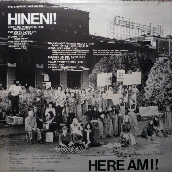 The Liberated Wailing Wall : Hineni! (LP)