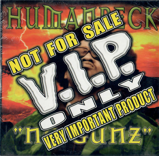 Humanreck : No Gunz (12", Single, Promo)