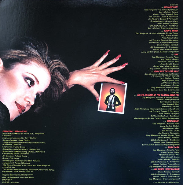 Gap Mangione : Suite Lady (LP, Album)