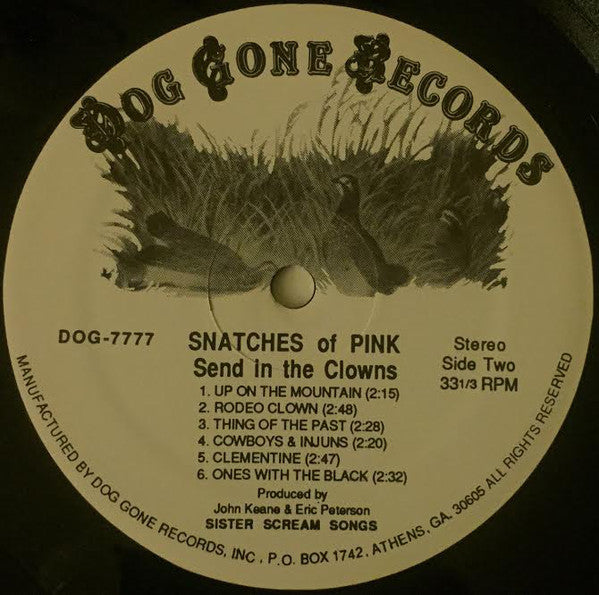 Snatches Of Pink : Send In The Clowns (LP)