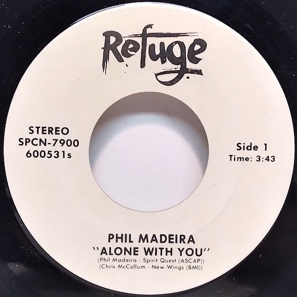 Phil Madeira : Alone With You / Citizen Of Heaven (7", Single, Promo)