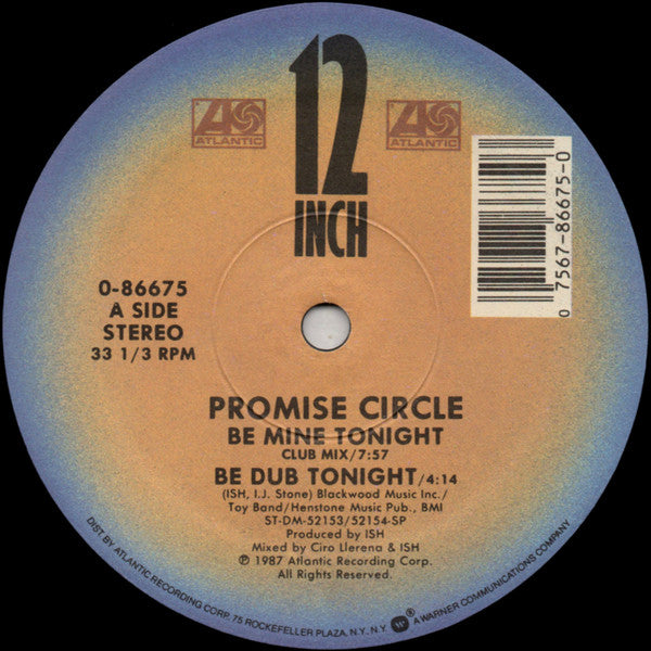 Promise Circle : Be Mine Tonight (12")