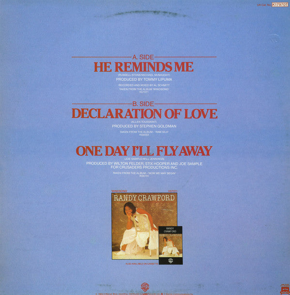 Randy Crawford : He Reminds Me (12")