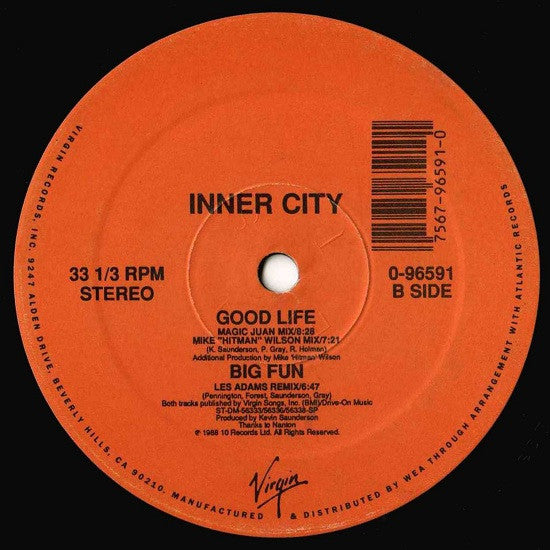 Inner City : Good Life (12")