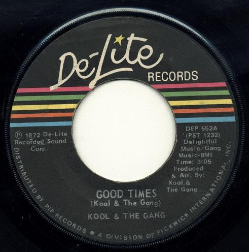 Kool & The Gang : Good Times / The Frog (7", Single)