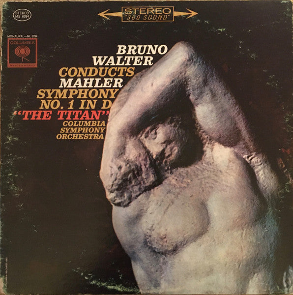 Gustav Mahler, Bruno Walter Conducts Columbia Symphony Orchestra : Symphony No. 1 In D "The Titan" (LP)