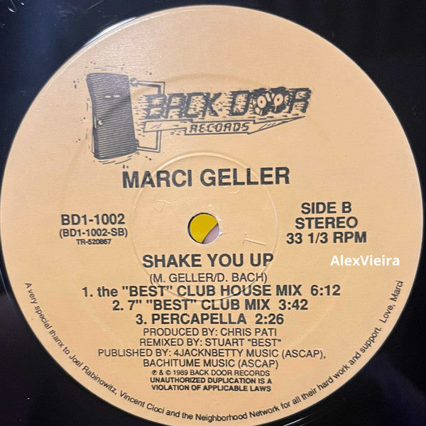 Marci Geller : Shake You Up (12")