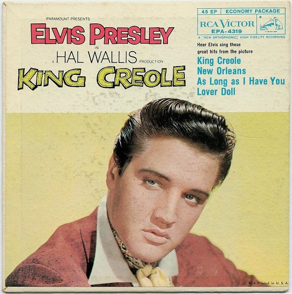 Elvis Presley : King Creole (Vol. 1) (7", EP, Ind)