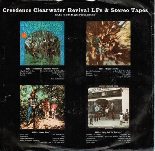 Creedence Clearwater Revival : Travelin' Band / Who'll Stop The Rain (7", Single, Hol)