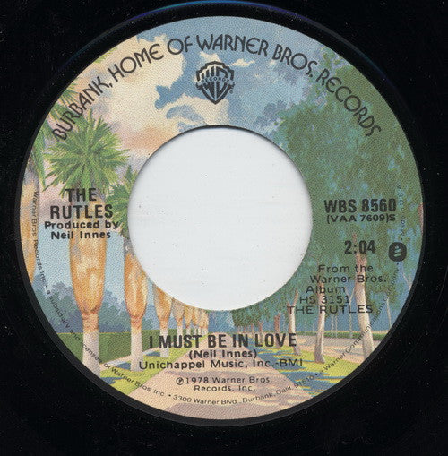 The Rutles : I Must Be In Love (7")