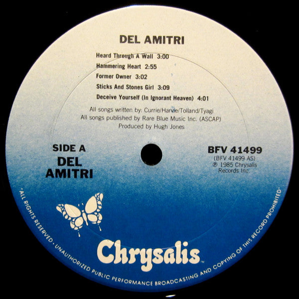 Del Amitri : Del Amitri (LP, Album)