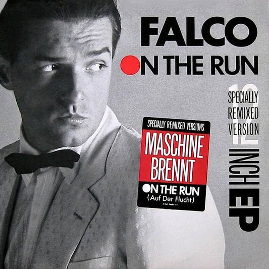 Falco : On The Run (Specially Remixed Version) (12", EP, Promo)